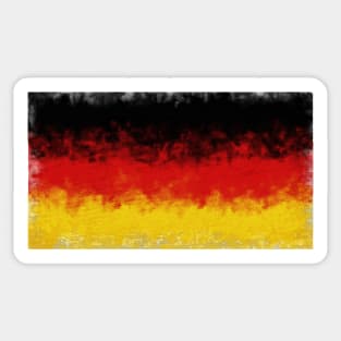 German Flag Sticker
